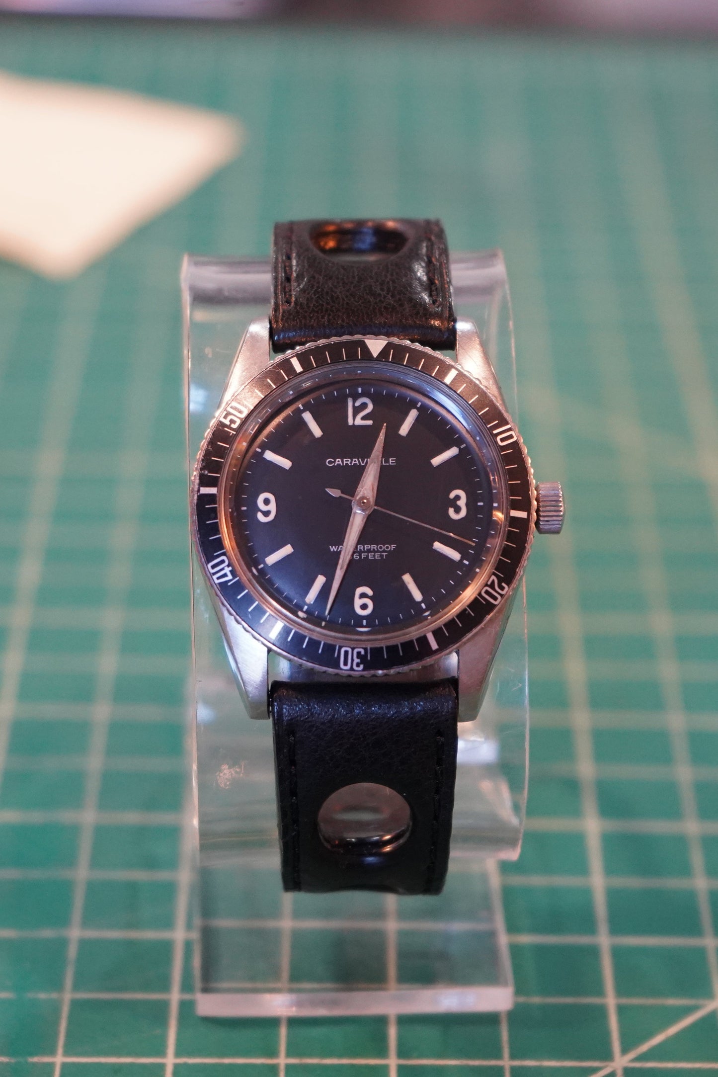 Mechanical Caravelle 666 Devil Diver 37mm