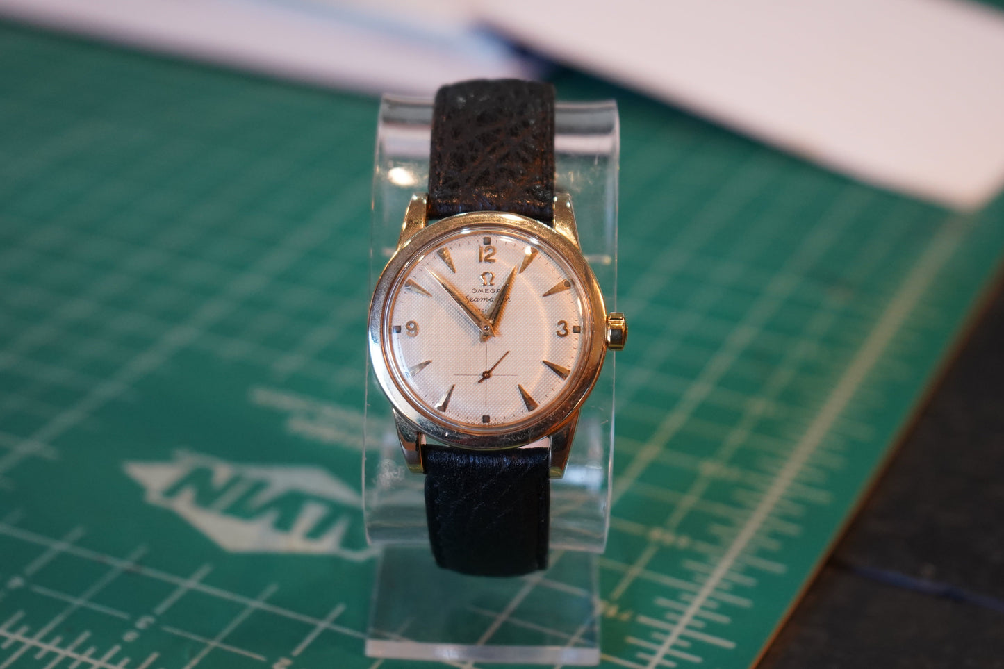 Omega Seamaster Honeycomb 34mm